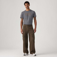 Calça Levi's® Extra Cargo Baggy Verde Musgo - 28X32 USA | 36 BR