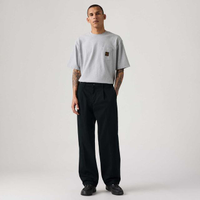 Calça Levi's® Chino Loose Pleated Preta - 28X34 USA | 36 BR