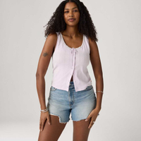 Regata Levi's® Dry Goods Pointelle Lace Lilás - XL USA | GG BR