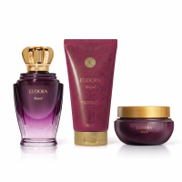 Combo Eudora Royal: Desodorante Colônia 100ml + Loção Hidratante 150ml + Creme Acetinado 200g