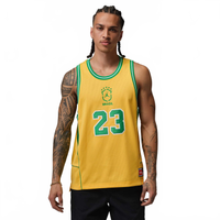 Regata Brasil Jordan Essentials Mesh Masculina