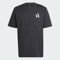 Camiseta Estampada Lounge Slides com Bolso Homem adidas