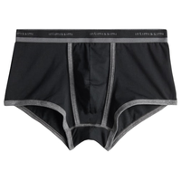 Boxer Em Algodão Supima® Elasticizado Com Logotipo - Cinza