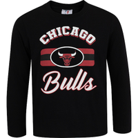 Camiseta do Chicago Bulls Infantil NBA Manga Longa Placement N0324