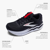 Tênis Masculino Brooks Ghost Max 2