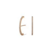 Brinco Ear Hook Icona em Ouro Rose 18k com Diamantes