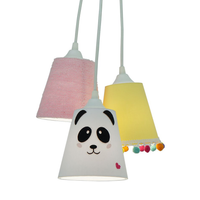 Lustre Pendente Cacho Pandinha e Pompons