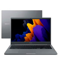 Notebook Samsung Core i5-1135G7 8GB 256GB SSD Tela Full HD 15.6? Windows 11 Book NP550XDA-KH2BR Cinza / Bivolt