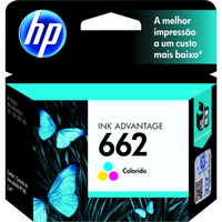 Cartucho de Tinta HP Colorido 662 CZ104AB