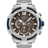 Relógio Technos Masculino Legacy Prata - JS26AV/1M JS26AV/1M