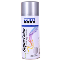 Tinta Spray Tekbond Alta Temperatura Alumínio 350ml
