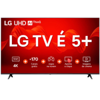 Smart TV 86" 4K LG ThinQ AI 86UR8750PSA HDR, Bluetooth, Alexa, Airplay 2, 3 HDMIs