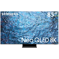 Smart TV 85" Neo QLED 8K Samsung QN900C Mini LED, Painel 120hz, Processador com IA, Som em Movimento Pro, Tela Infinita, Ultrafina, Única Conexão
