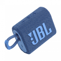 Caixa de Som Portátil GO3 Eco à Prova Dágua JBL Azul / Bivolt