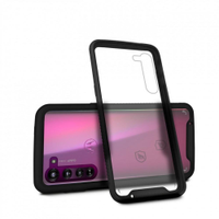 Capa case capinha Stronger Preta para Motorola Moto Edge - Gshield