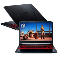 Notebook Gamer Acer Nitro 5 AN515-57-57XQ Core i5-11400H 8GB 512GB SSD Tela 15.6 IPS Full HD 144Hz Linux Gutta Preto