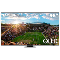 Smart TV 98" Polegadas QLED 4K 98Q80C Samsung 2023, Modo Game, Processador com IA, Som Movimento Virtual