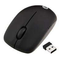 Mouse sem Fio USB Bright 0404 Preto Preto