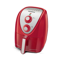 Fritadeira Elétrica Air Fryer Mondial 5 Litros AFN-50-RI Vermelho/Inox
