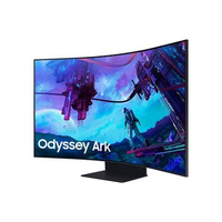 Monitor Gamer Samsung Odyssey Ark 55 Curvo 4K, 165Hz, 1ms, HDMI, Display Port e USB, Som Integrado, Bluetooth, FreeSync - LS55CG97WNLXZD