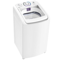 Máquina de Lavar Electrolux 8,5kg Branca Essential Care com Diluição Inteligente e Filtro Fiapos (LES09)
