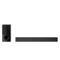 Soundbar LG SNH5 com 4.1 Canais, Bluetooth, DTS Virtual X, AI Sound Pro, Bass Blast, Sound Sync Wireless - 600W