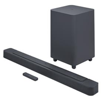Soundbar JBL Bar 500 com 5.1 Canais Tecnologia MultiBeam e Dolby Atmos - 295W RMS Preto