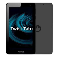 Tablet Positivo Twist Tab+ Tela 7 64GB 2GB RAM Wi-Fi Câmera Frontal 2MP Android 11 Go Quad Core e Bluetooth Preto