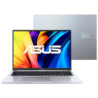 Notebook Asus Vivobook 16, Intel Core i7 1255U, 16GB, 1TB SSD, Tela 16" FHD Nível IPS, Transparent Silver X1605ZA-MB445W