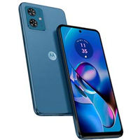 Smartphone Motorola Moto G54 5G Azul Vegan Leath 256GB, 8GB RAM, Tela de 6.5", Câmera Traseira Dupla, Selfies de 16MP, Android e Processador Octa-Core