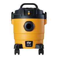Aspirador de Pó e Água Wap GTW 10 1400W 10 Litros Amarelo/Preto 127V FW005705