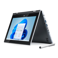 Notebook 2 em 1 Positivo DUO C4128B Intel® Celeron® Dual-Core Windows 11 Home Full HD 11.6" Touchscreen - Cinza - Inclui Microsoft 365*