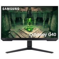 Monitor Gamer Samsung Odyssey G40 25" FHD, Tela Plana, 240Hz, 1ms, HDMI, FreeSync Premium, G-Sync